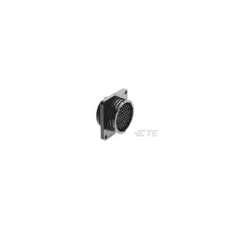 Te Connectivity Circular Connector, 57 Contact(S), Female, Solder Terminal, Receptacle 1-796329-1
